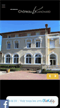 Mobile Screenshot of hotel-chateau-blanchard.com